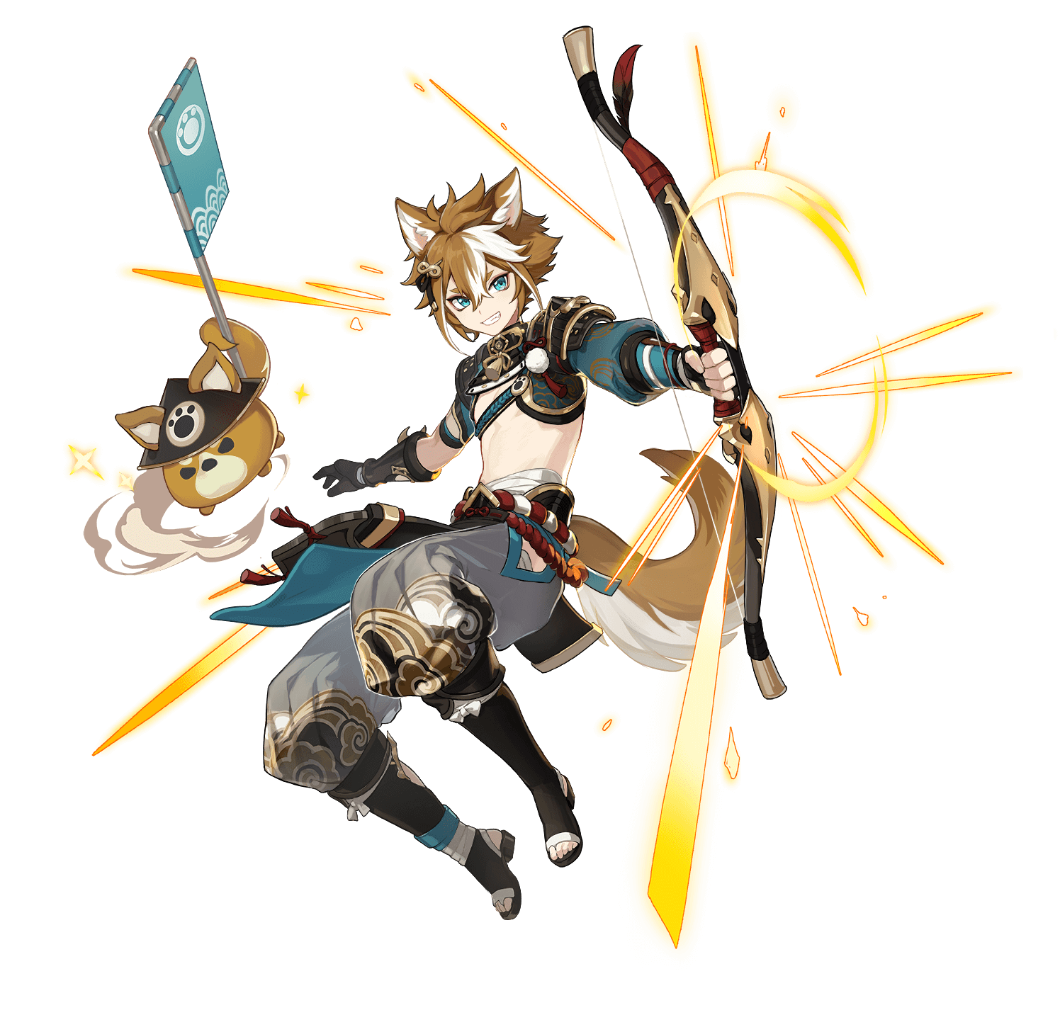 Gorou official character artwork