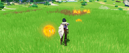 Kaeya Glacial Waltz skill GIF