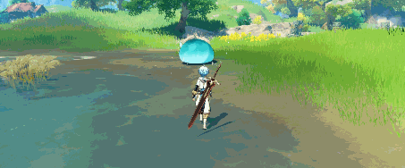 Chongyun Spirit Blade: Chonghua's Layered Frost skill GIF