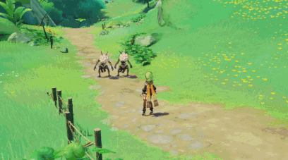 Collei Trump-Card Kitty skill GIF