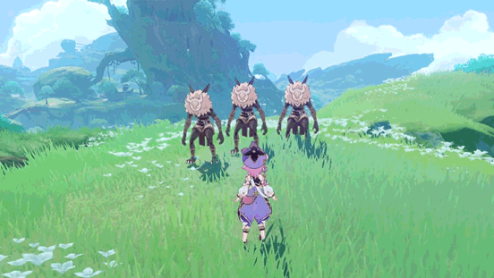 Dori Spirit-Warding Lamp: Troubleshooter Cannon skill GIF
