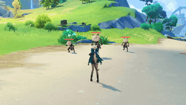 Lynette Magic Trick: Astonishing Shift skill GIF