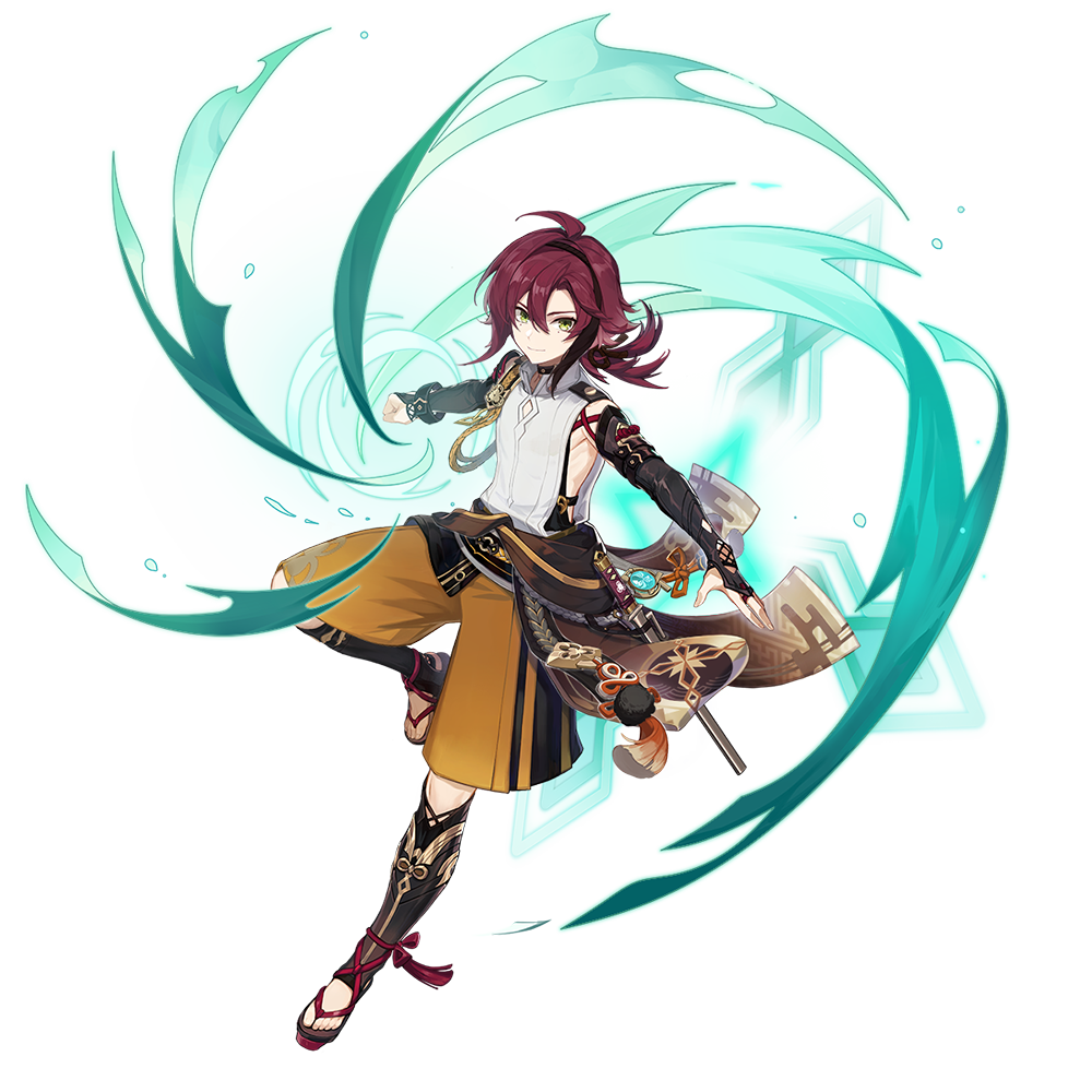 Shikanoin Heizou official character artwork