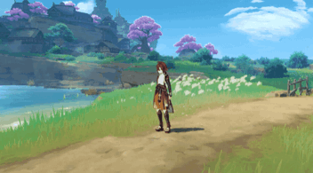 Shikanoin Heizou Fudou Style Martial Arts skill GIF