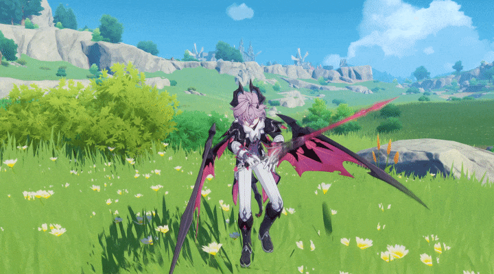 Durin Elemental Skill animation showing his form choice