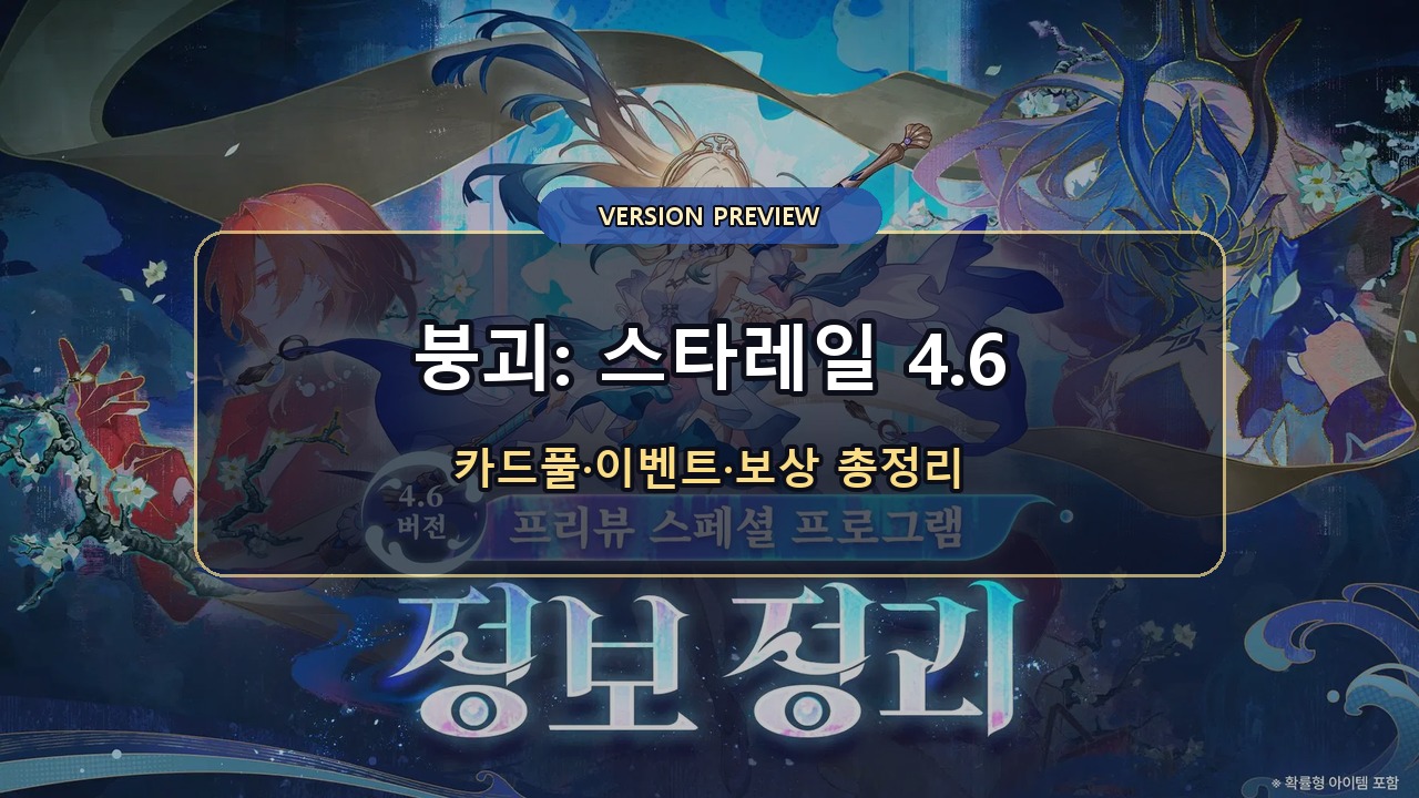 붕괴: 스타레일 4.6 버전 총정리: 픽업·이벤트·보상