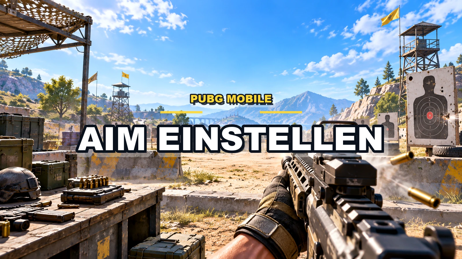 PUBG MOBILE Empfindlichkeit einstellen: Gyro, Non-Gyro und Rückstoßkontrolle