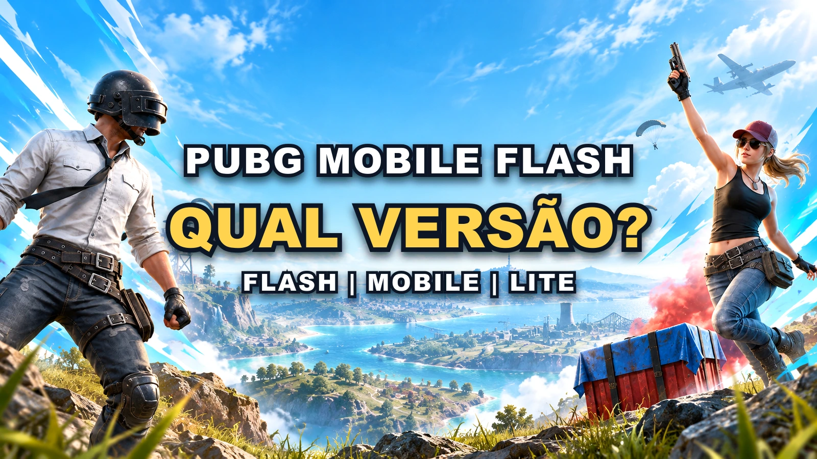 PUBG MOBILE FLASH vs PUBG MOBILE vs Lite: qual é a diferença?