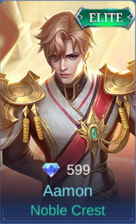 Noble Crest Aamon skin card in-game
