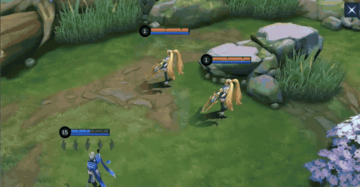 Invisible Armor skill demonstration