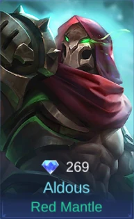 Aldous Red Mantle skin