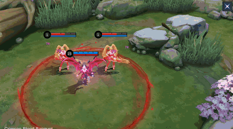 Crimson Blood Banquet in-game skill demonstration
