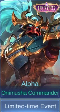 Onimusha Commander Alpha skin card