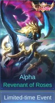 Revenant of Roses Alpha skin card