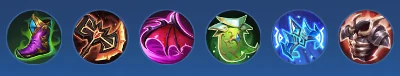 Alpha Pro Setup rank 1 build row