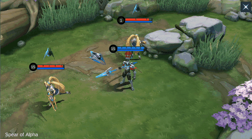 Spear of Alpha in-game demonstration