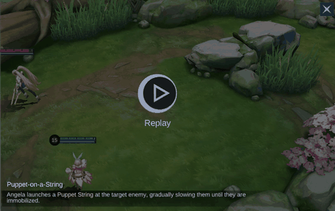 Puppet-on-a-String in-game demonstration