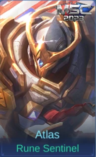 Rune Sentinel Atlas skin