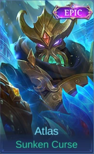 Sunken Curse Atlas skin