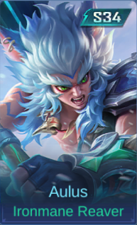 Ironmane Reaver Aulus skin card in-game