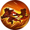 Aulus, Charge! combo step 1