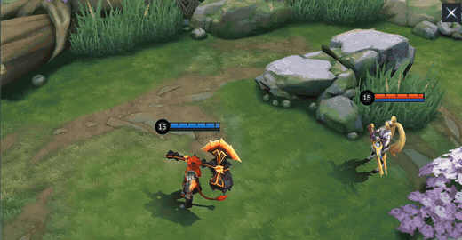 Aulus, Charge! in-game skill demonstration