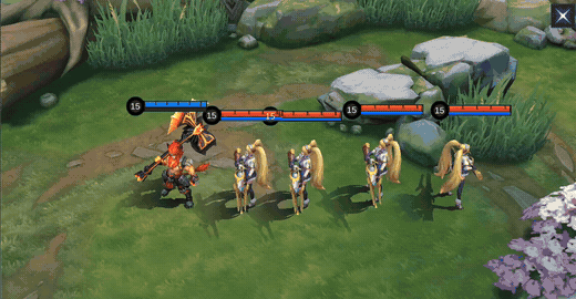 Fighting Spirit in-game skill demonstration
