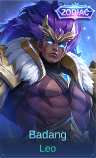 Leo Badang skin card in-game