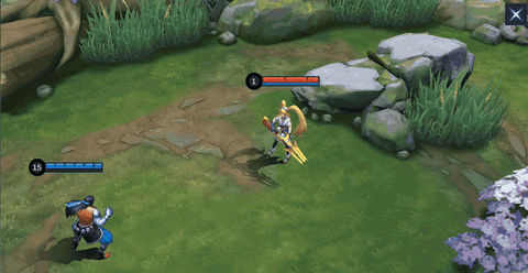 Fist Wind demonstrated in-game