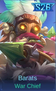 Barats War Chief skin preview
