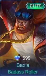 Badass Roller Baxia skin