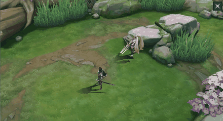 Phantom Slash ability in action