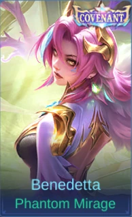 Phantom Mirage Benedetta skin