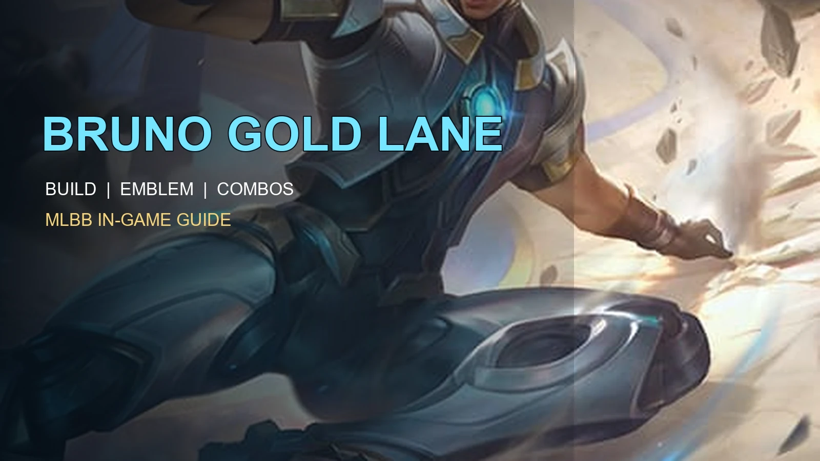 Bruno MLBB Gold Lane Guide: Best Build, Emblem, Skills, Combos, and Counters