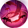 Overflowing skill icon