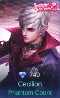 Phantom Count Cecilion skin