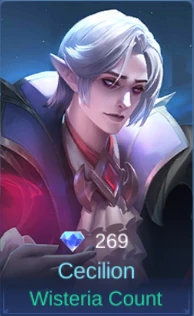 Wisteria Count Cecilion skin