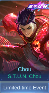 S.T.U.N. Chou Chou skin card in-game
