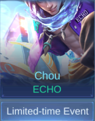 ECHO Chou skin card in-game