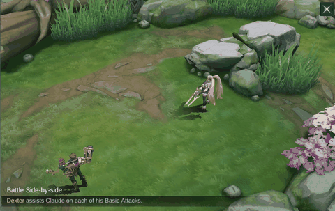 Battle Side-by-side in-game demonstration