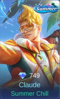 Claude Summer Chill skin