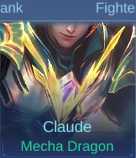 Claude Mecha Dragon skin