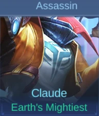 Claude Earth's Mightiest skin