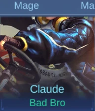 Claude Bad Bro skin