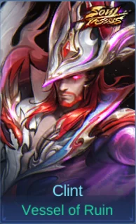 Vessel of Ruin Clint skin card observed in-game