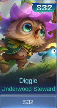 Diggie Underwood Steward skin card