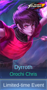 Orochi Chris Dyrroth skin card