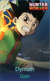 Gon Dyrroth skin card