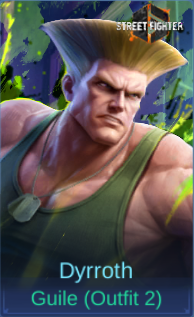 Guile (Outfit 2) Dyrroth skin card