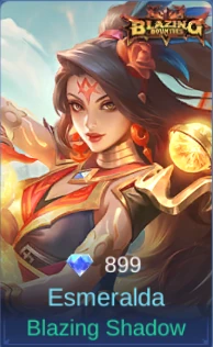 Blazing Shadow Esmeralda skin